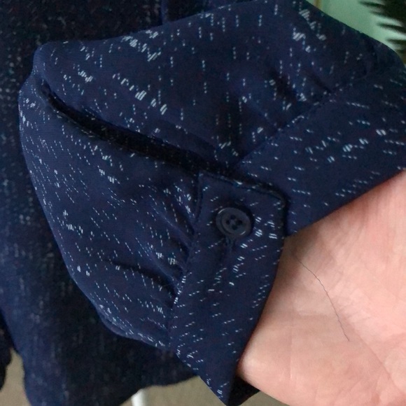 Dalia dark blue blouse size S - Picture 6 of 10